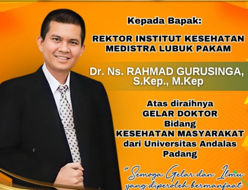 Selamat Atas Pencapaian: Dr. Rahmad Gurusinga, S.Kep., Ns., M.Kep